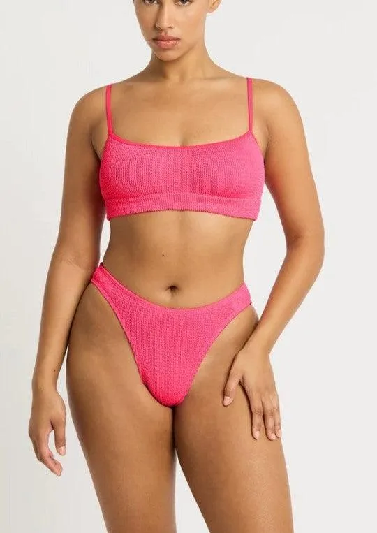 Christy Brief in Neon Azalea