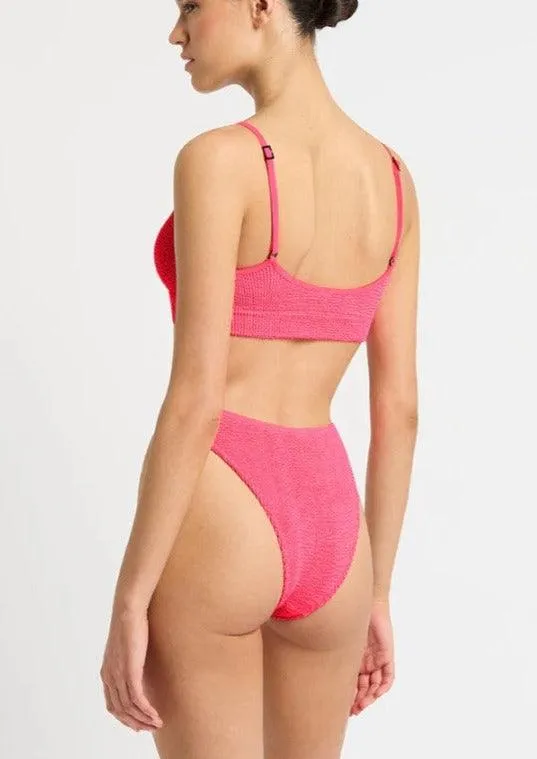 Christy Brief in Neon Azalea
