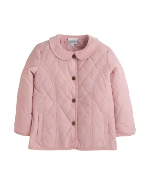 Classic Quilted Jacket - Light Pink