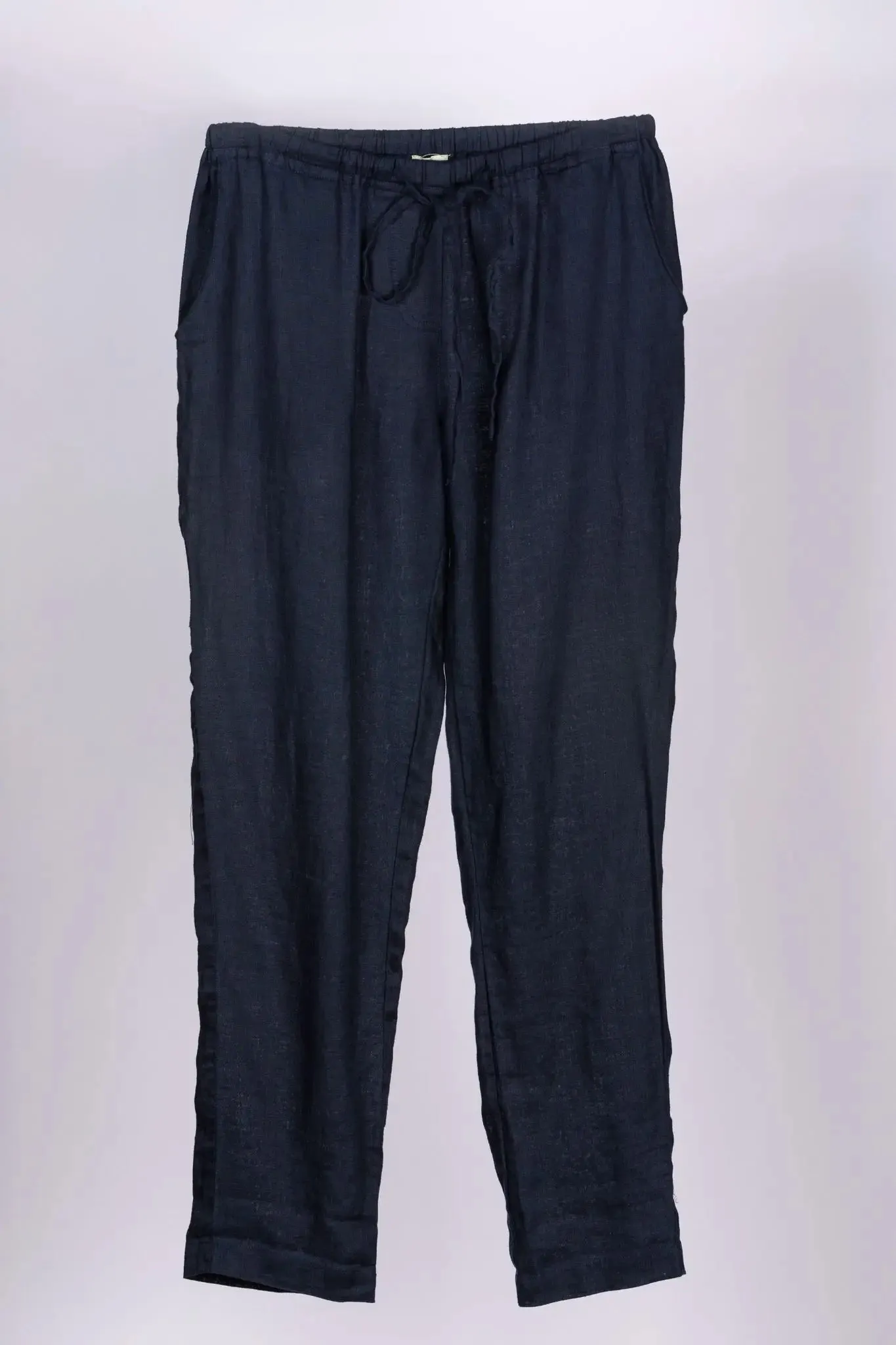 Classic Slim Fit Linen Pants