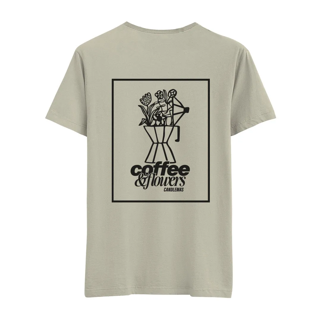 Coffee & Flowers - Regular Tshirt
