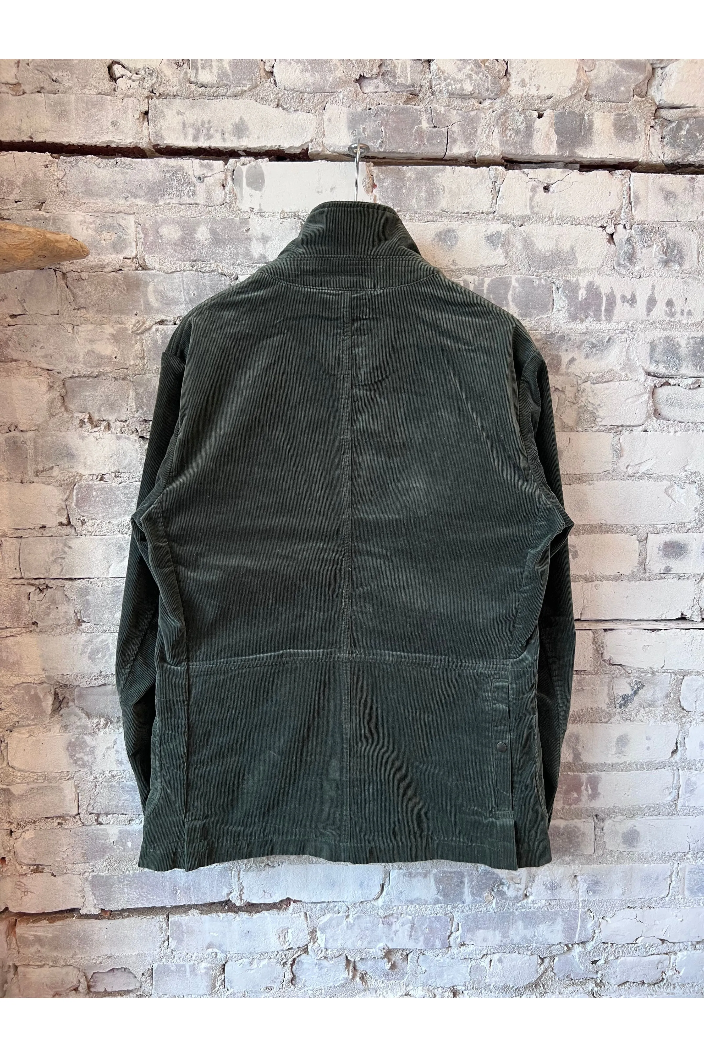 Cord Trap Blazer - Bottle Green