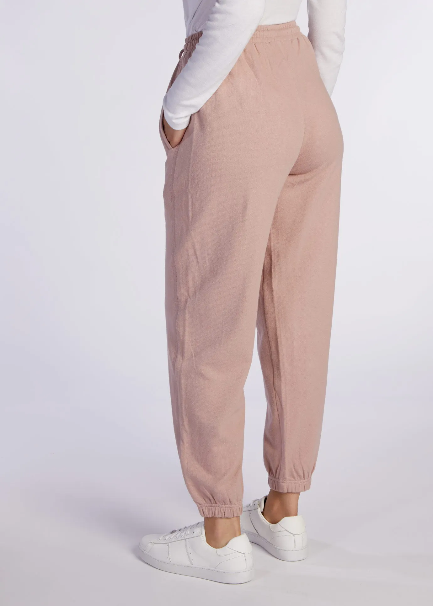 Cotton Track Pants Pink - Final Sale