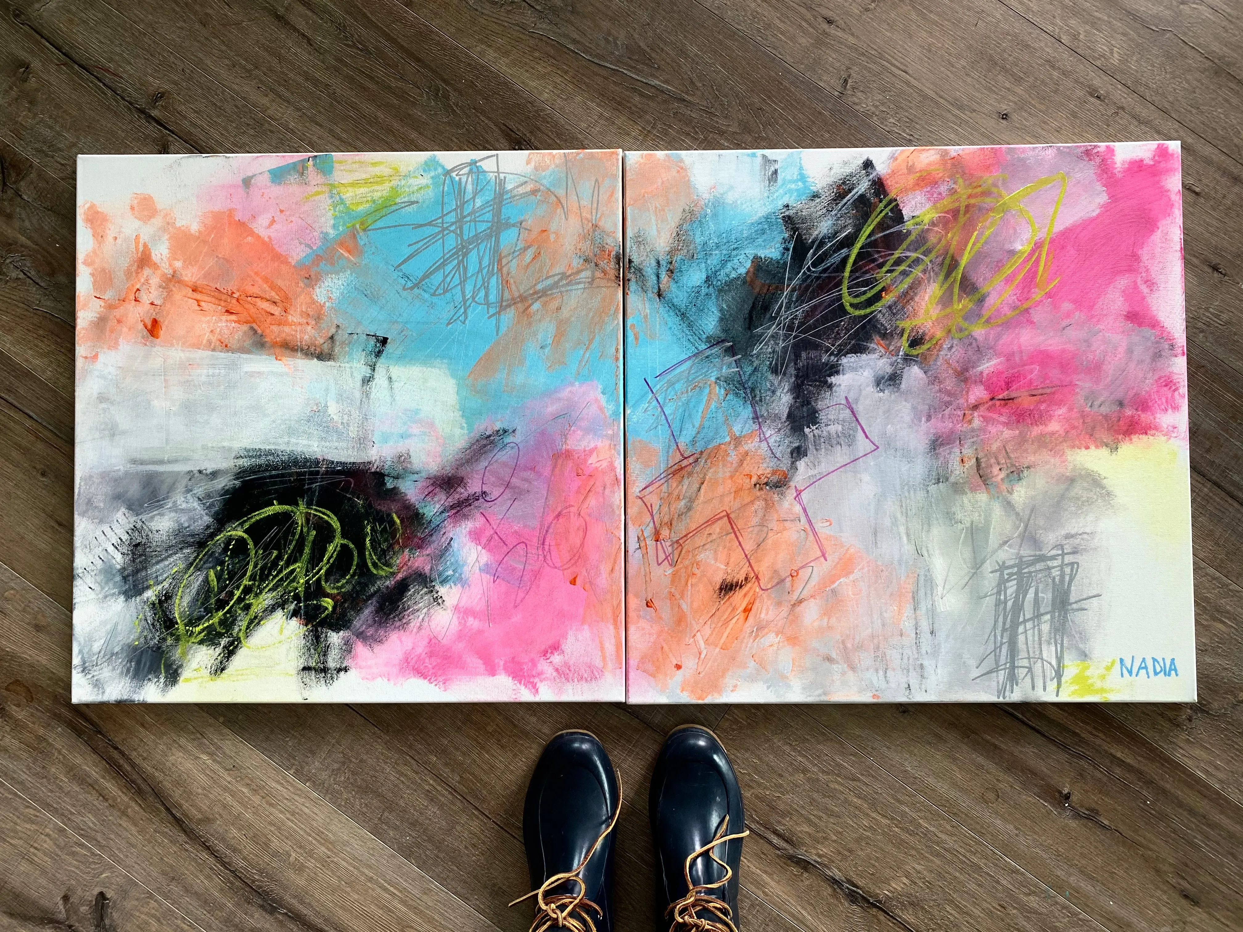 CRAYOLA “24" x 48" x 1” - SOLD