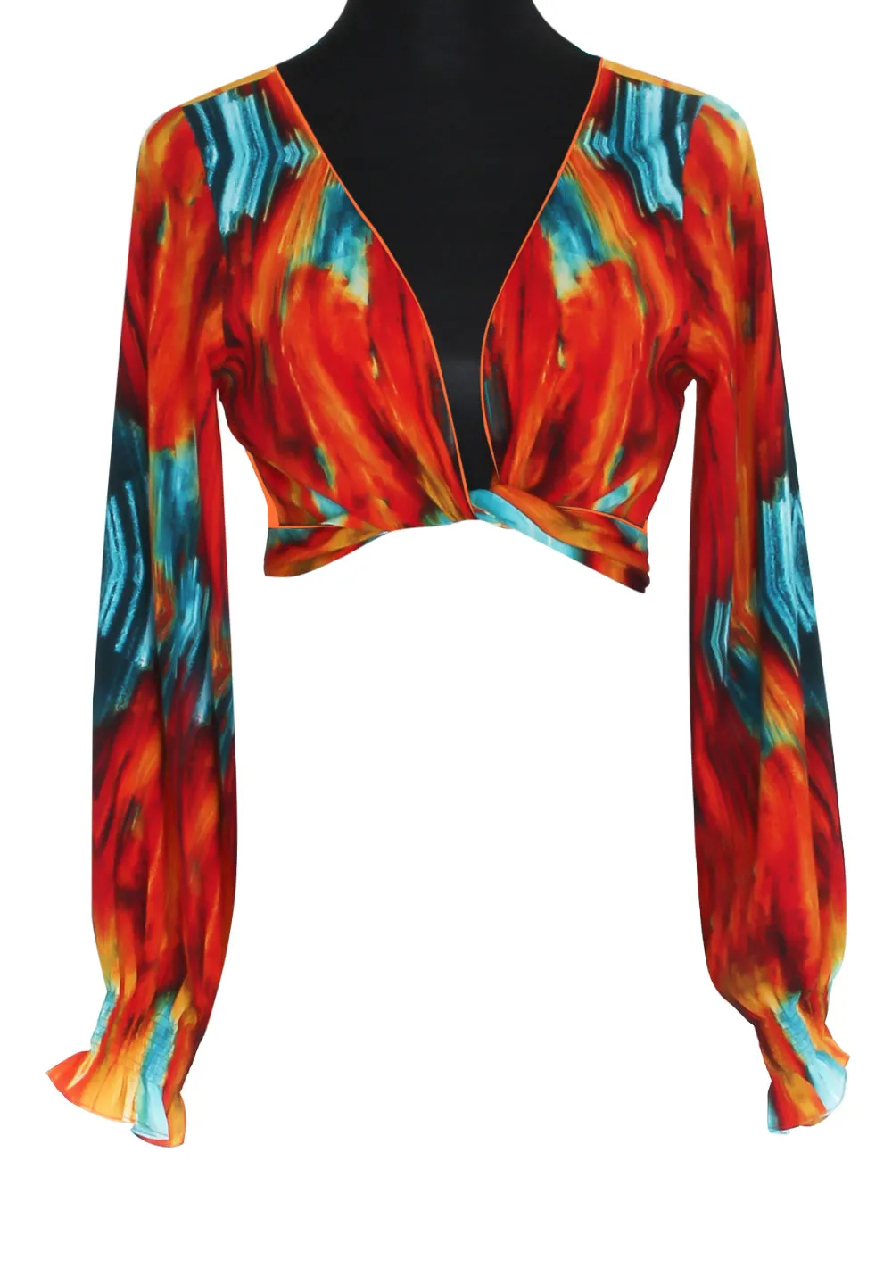 Cruise - Serendipity Crop Top (Neon Orange)