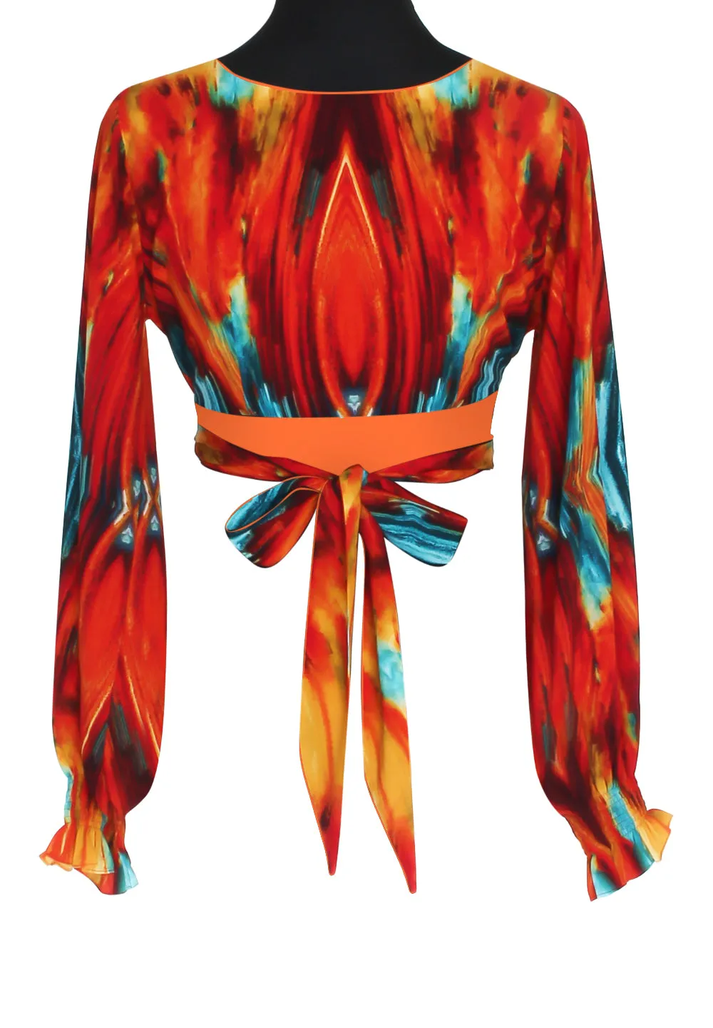 Cruise - Serendipity Crop Top (Neon Orange)