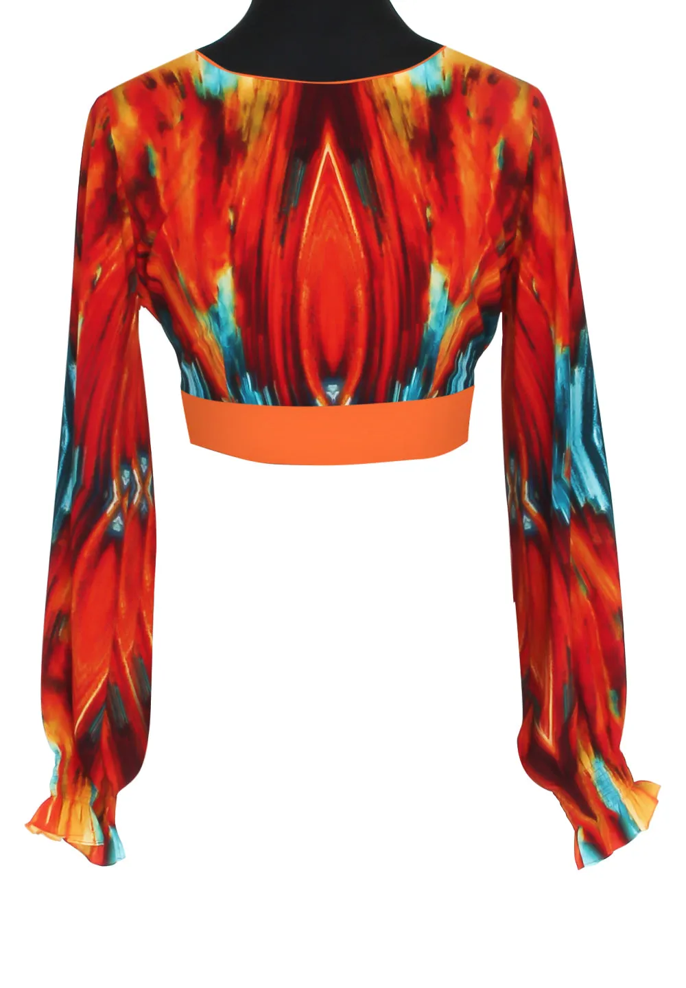 Cruise - Serendipity Crop Top (Neon Orange)