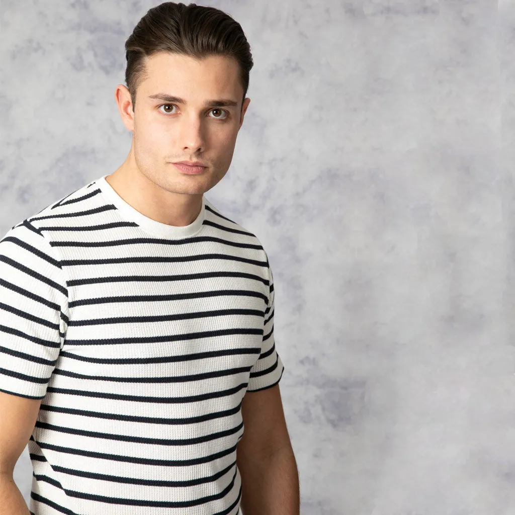 Danby Waffle Stripe Jersey T-Shirt