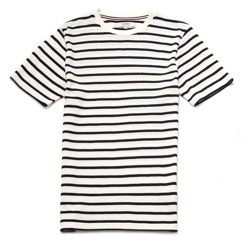 Danby Waffle Stripe Jersey T-Shirt