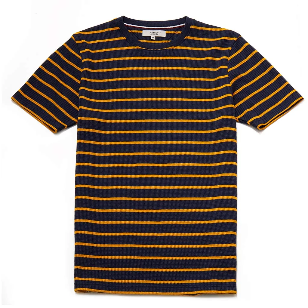 Danby Waffle Stripe Jersey T-Shirt