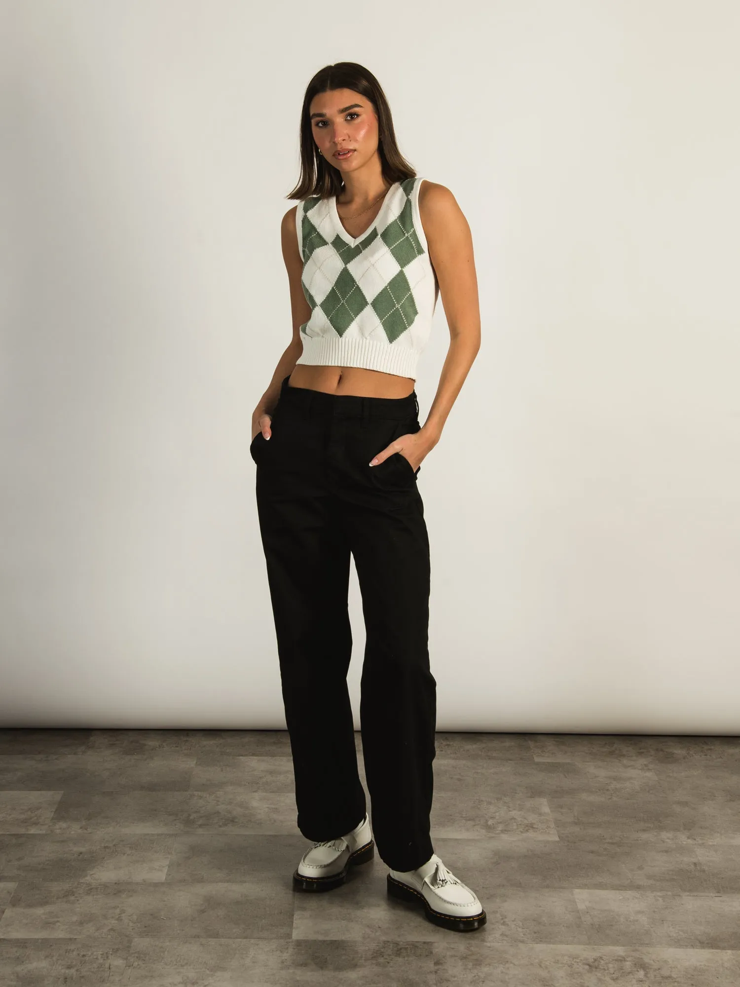 DICKIES 32" HIGHRISE TWILL WIDE LEG