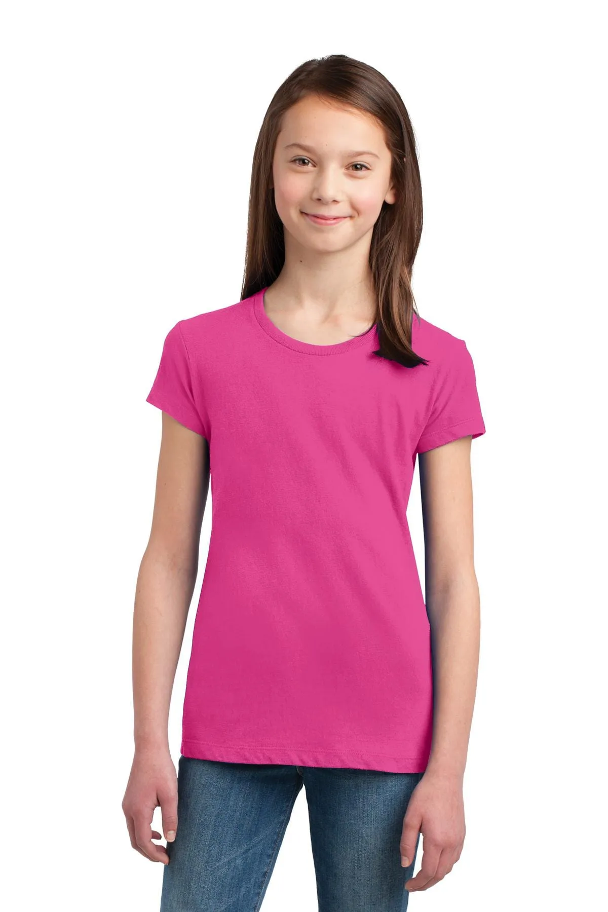 DISCONTINUED  District ®  Girls The Concert Tee ® . DT5001YG