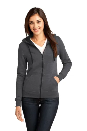 DISCONTINUED  District ®  - Juniors The Concert Fleece ®  Full-Zip Hoodie. DT801