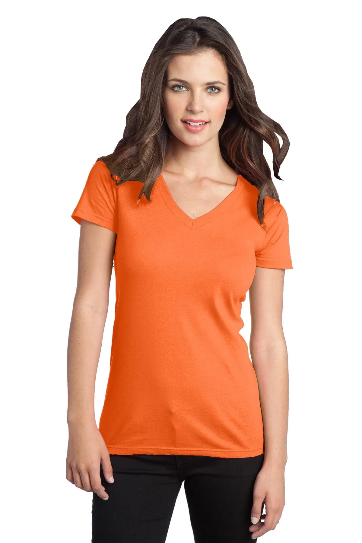 DISCONTINUED  District ®  - Juniors The Concert Tee ®  V-Neck. DT5501