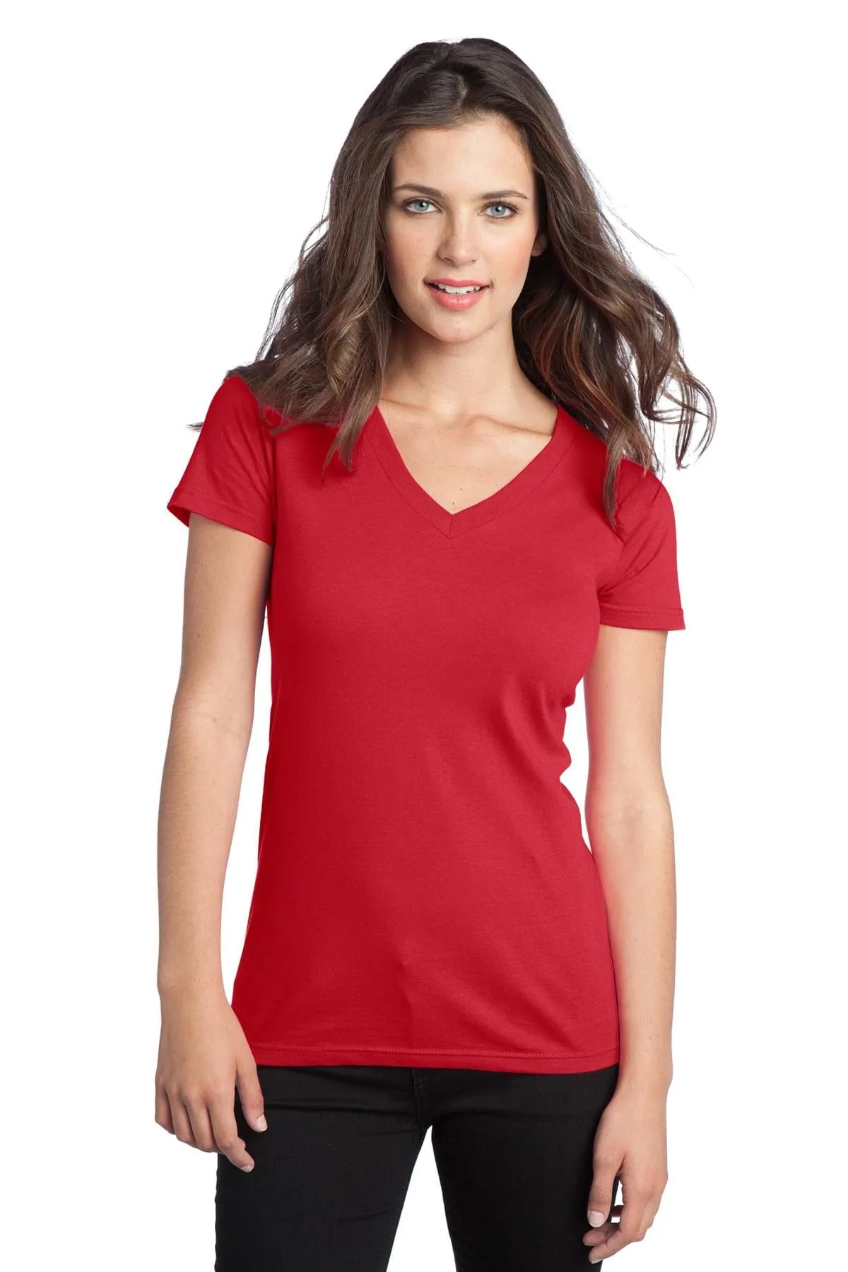 DISCONTINUED  District ®  - Juniors The Concert Tee ®  V-Neck. DT5501