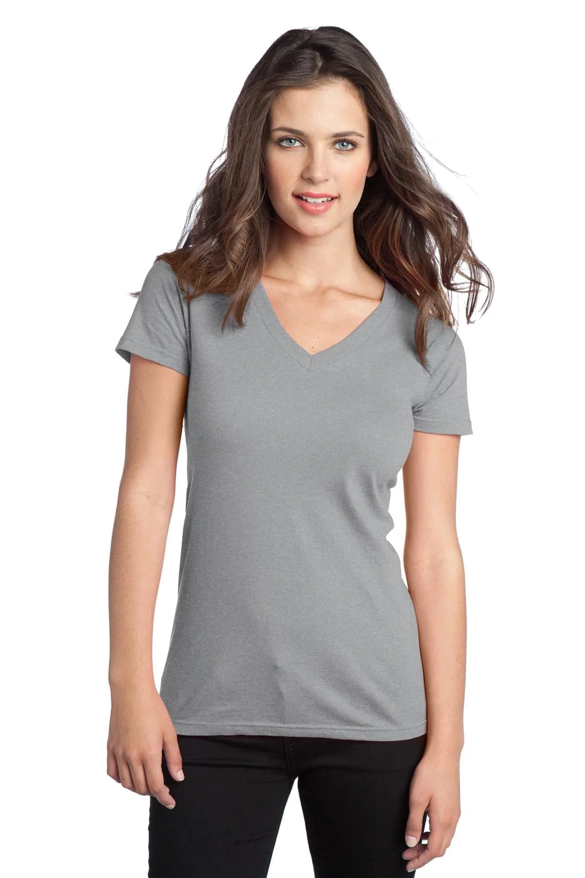 DISCONTINUED  District ®  - Juniors The Concert Tee ®  V-Neck. DT5501