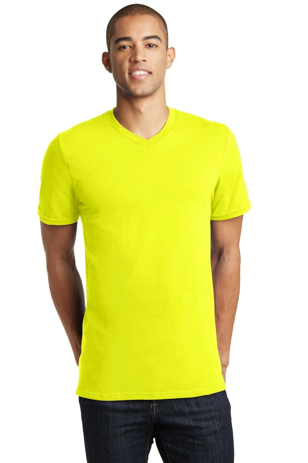 DISCONTINUED  District ®  - Young Mens The Concert Tee ®  V-Neck DT5500
