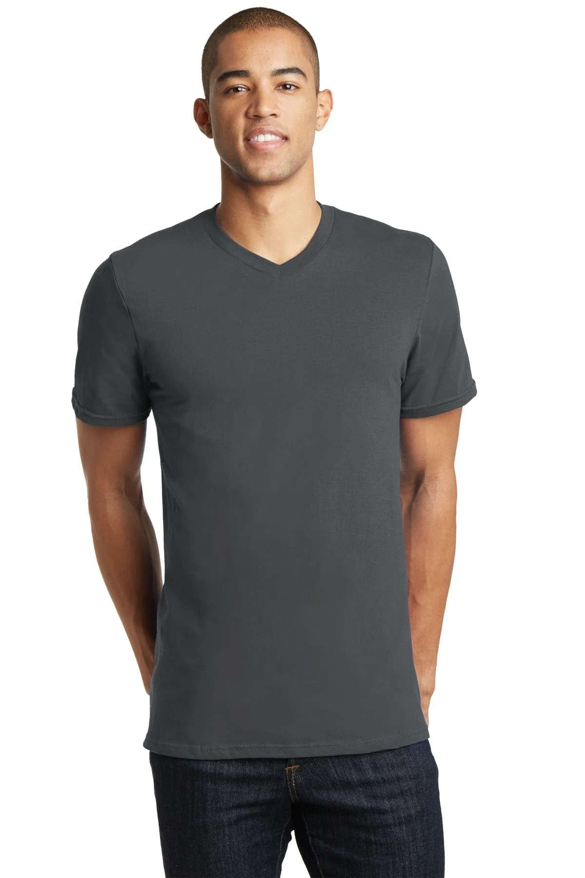 DISCONTINUED  District ®  - Young Mens The Concert Tee ®  V-Neck DT5500
