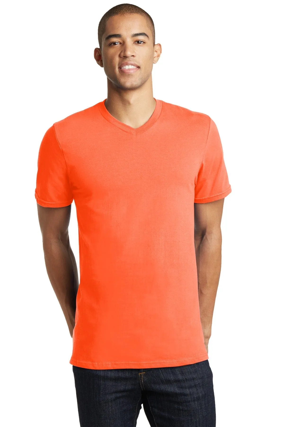 DISCONTINUED  District ®  - Young Mens The Concert Tee ®  V-Neck DT5500
