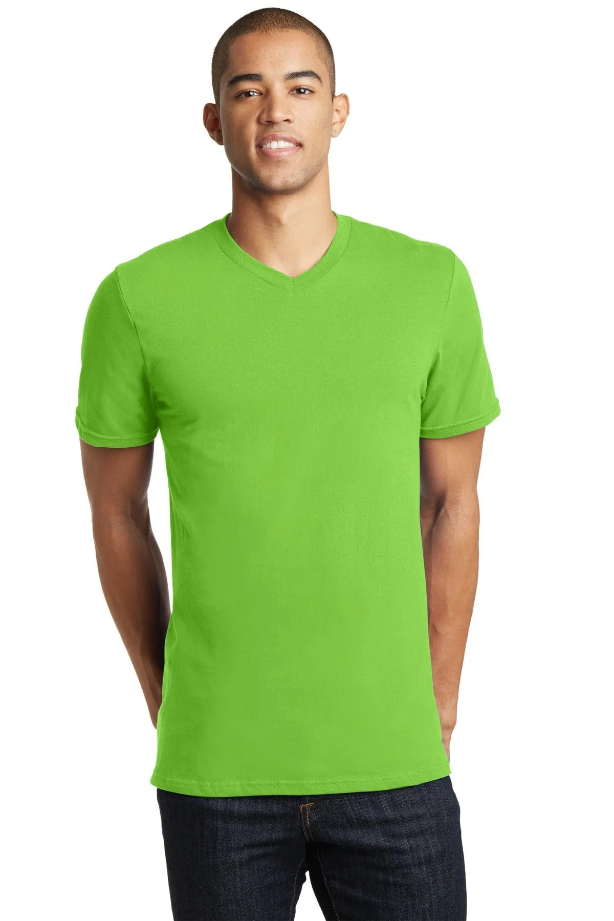 DISCONTINUED  District ®  - Young Mens The Concert Tee ®  V-Neck DT5500