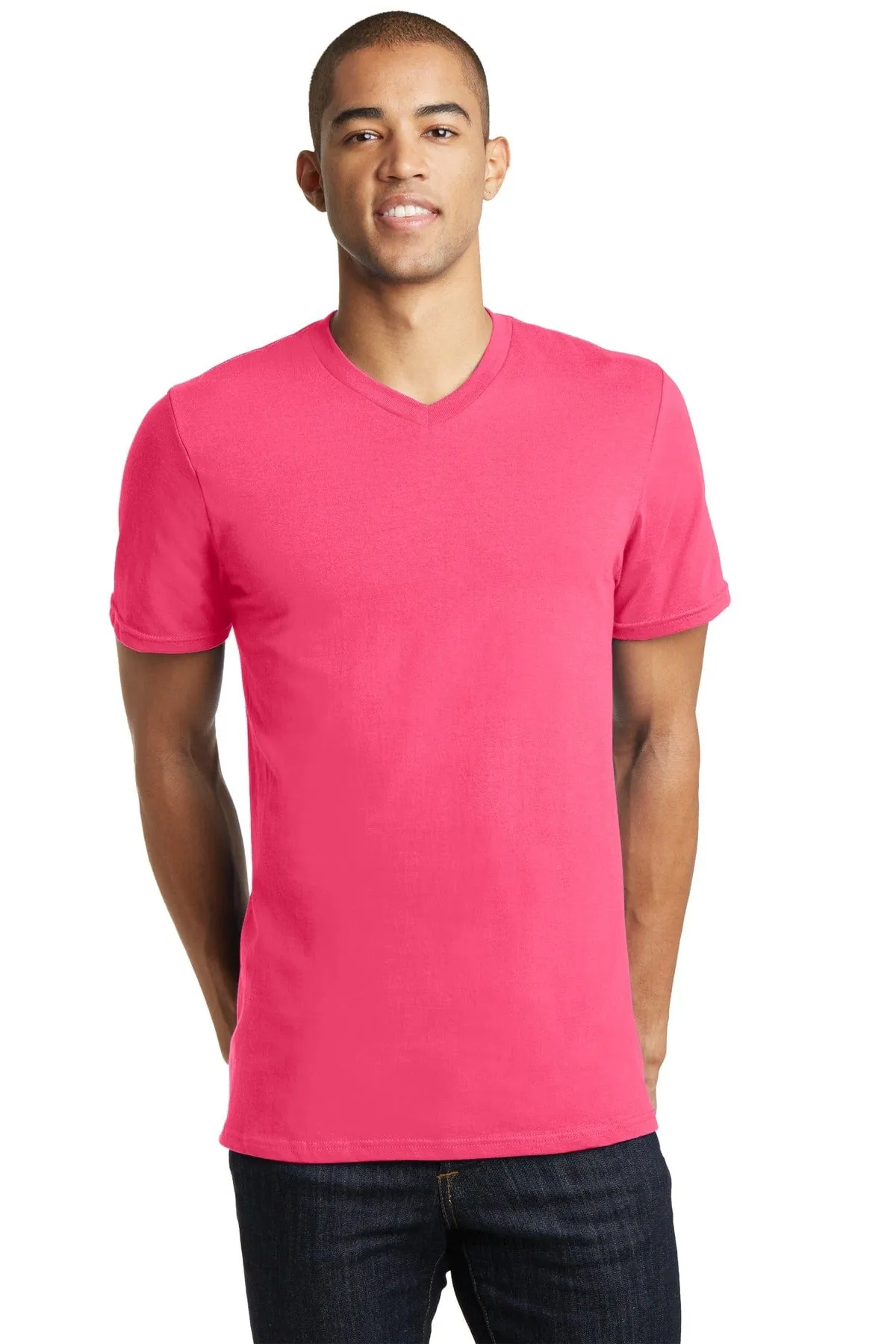 DISCONTINUED  District ®  - Young Mens The Concert Tee ®  V-Neck DT5500