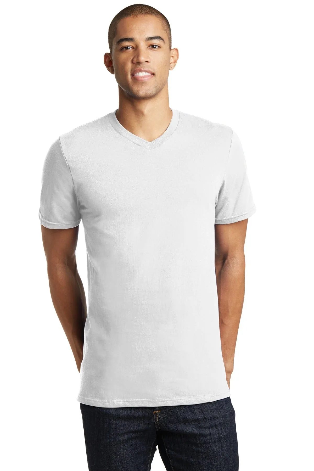 DISCONTINUED  District ®  - Young Mens The Concert Tee ®  V-Neck DT5500