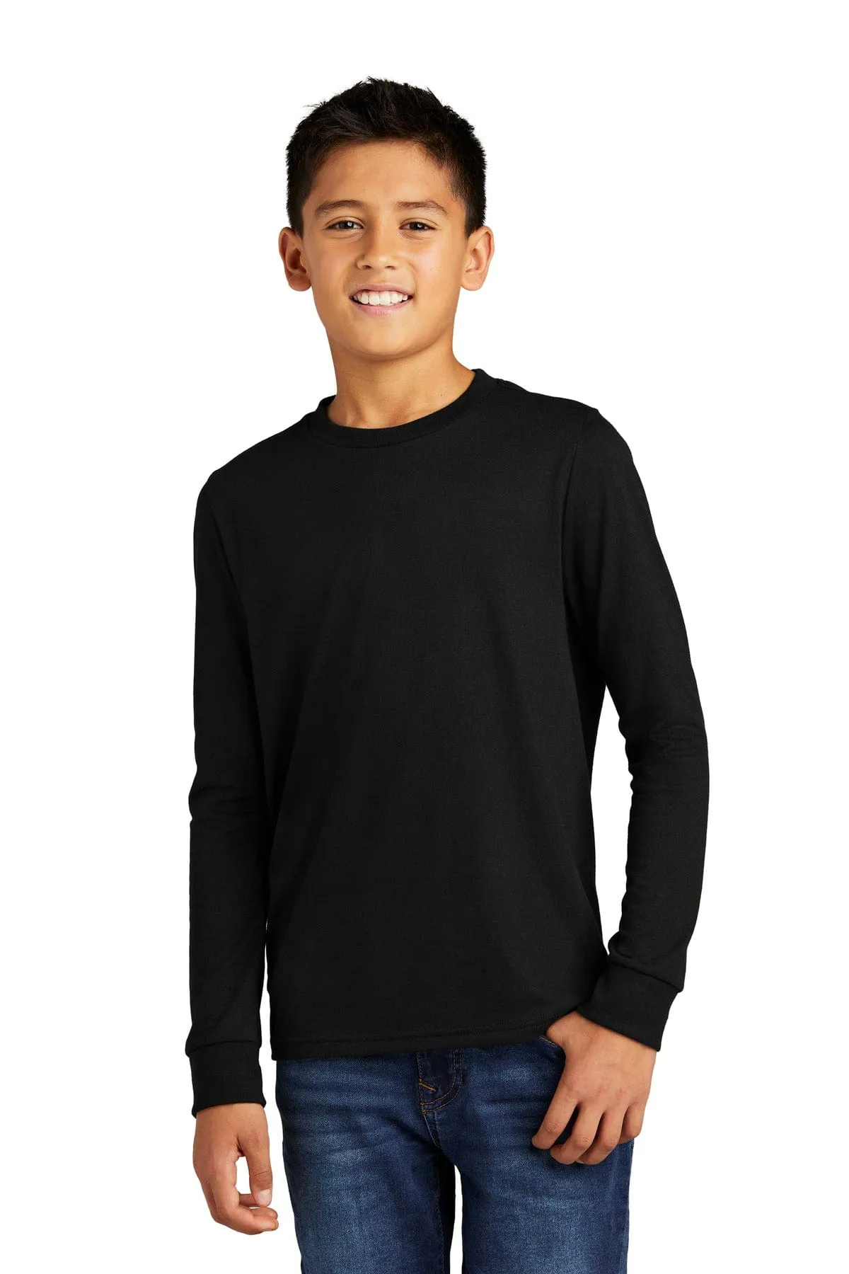 District DT132Y: Youth Perfect Tri Long Sleeve Tee
