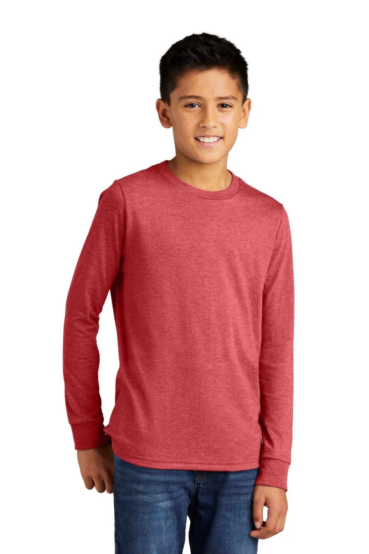 District DT132Y: Youth Perfect Tri Long Sleeve Tee