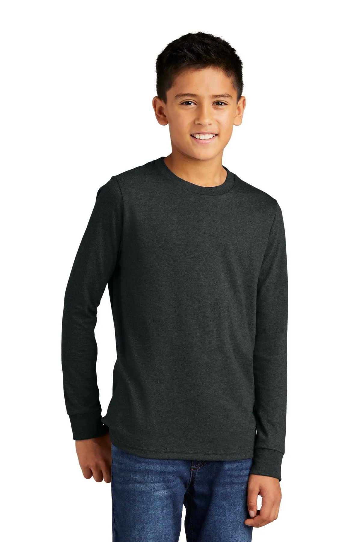District DT132Y: Youth Perfect Tri Long Sleeve Tee
