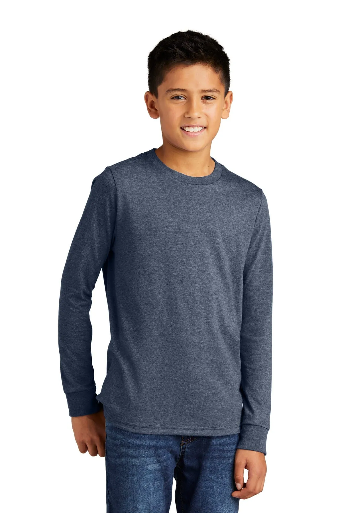 District DT132Y: Youth Perfect Tri Long Sleeve Tee