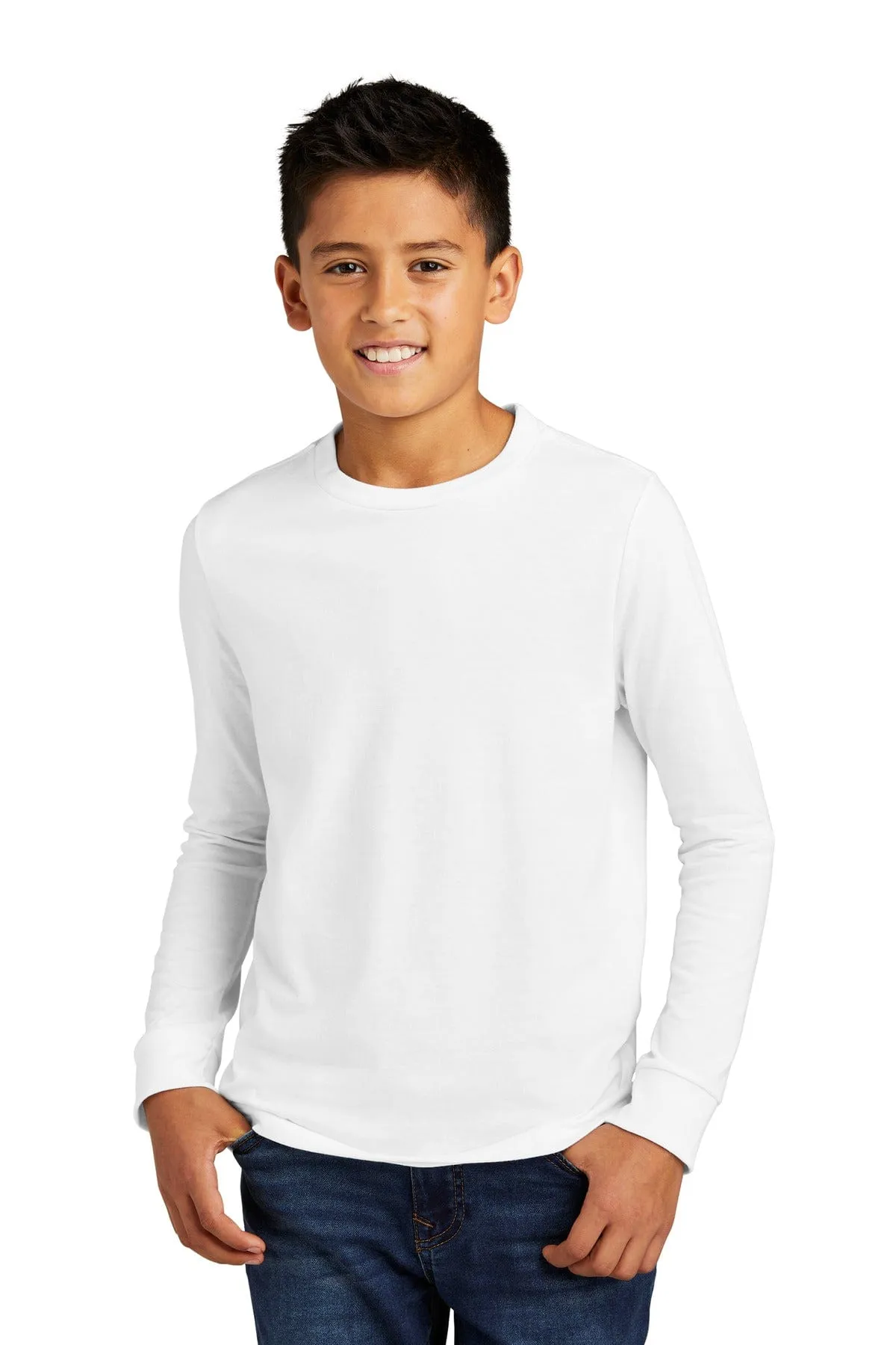 District DT132Y: Youth Perfect Tri Long Sleeve Tee