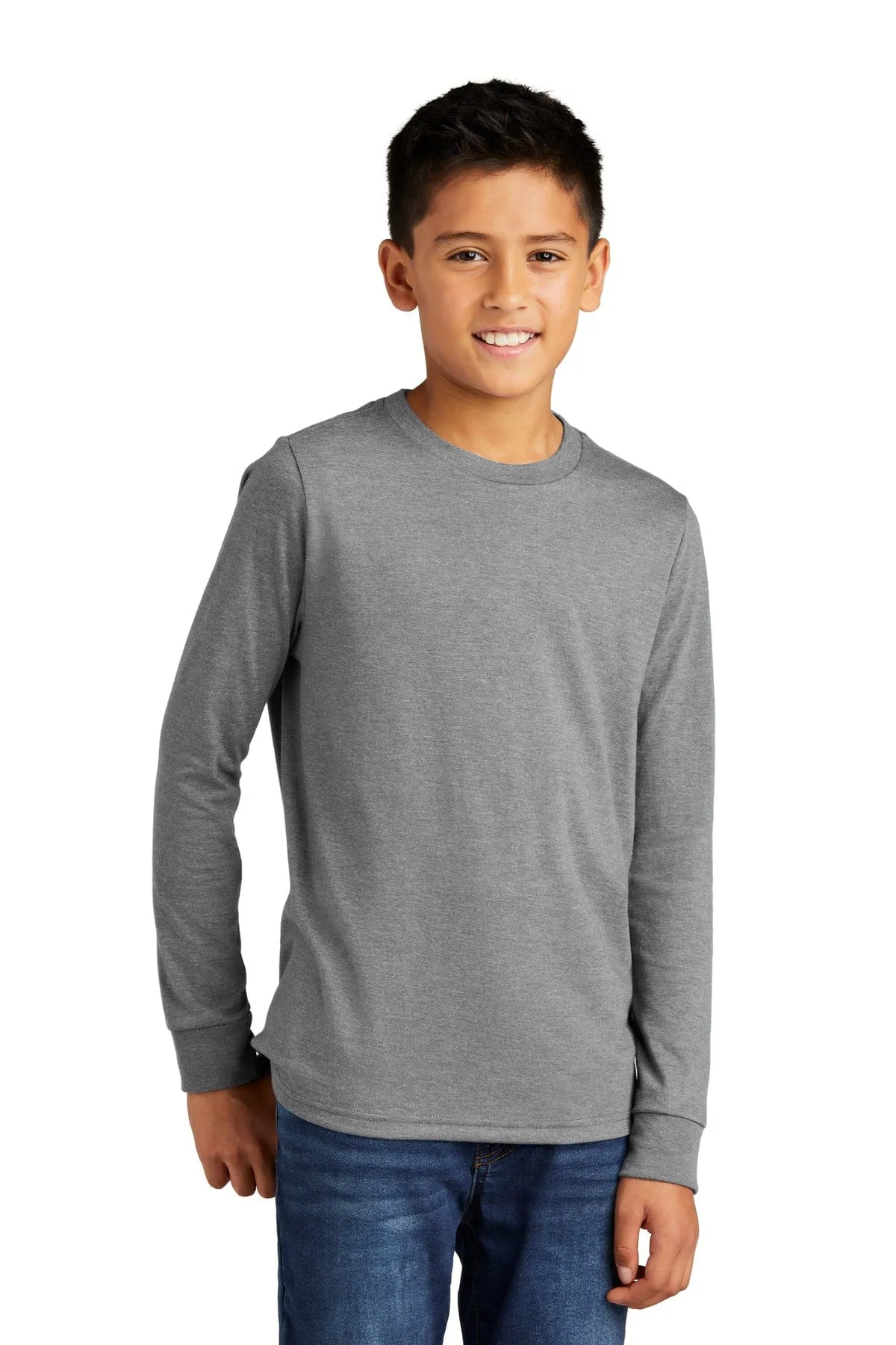District DT132Y: Youth Perfect Tri Long Sleeve Tee