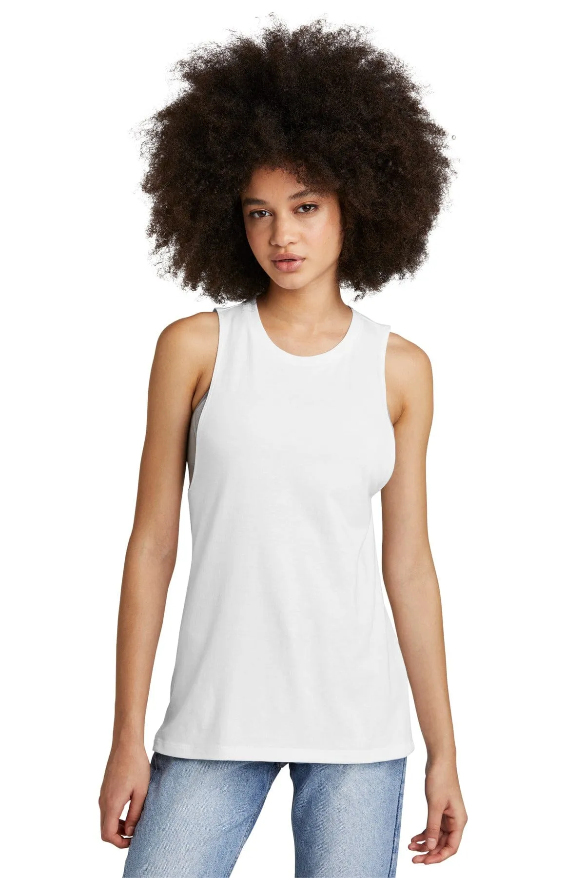 District DT153: Women's Perfect Tri Muscle Tank