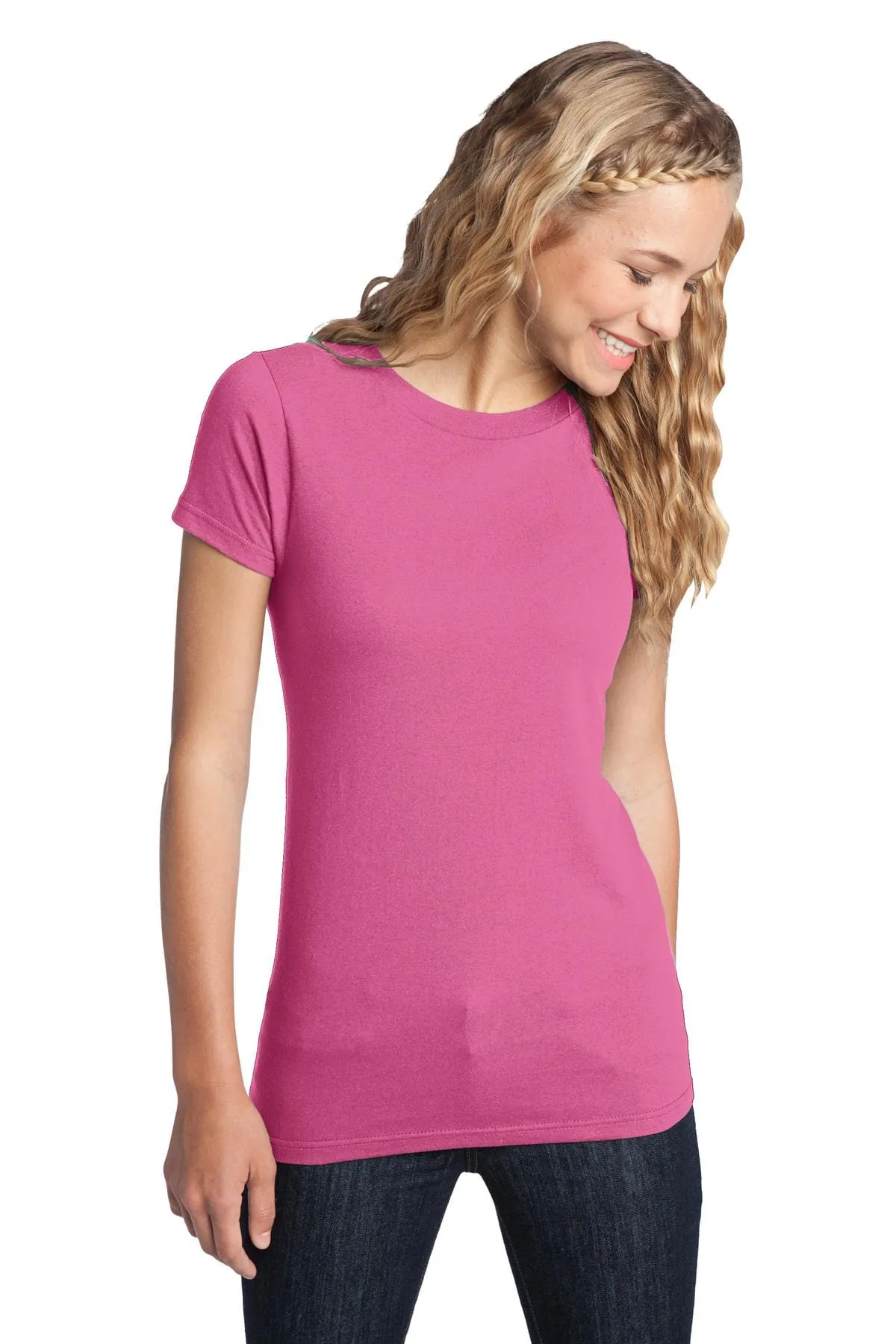 District ®  Women's Fitted The Concert Tee ®  DT5001, Basic Colors