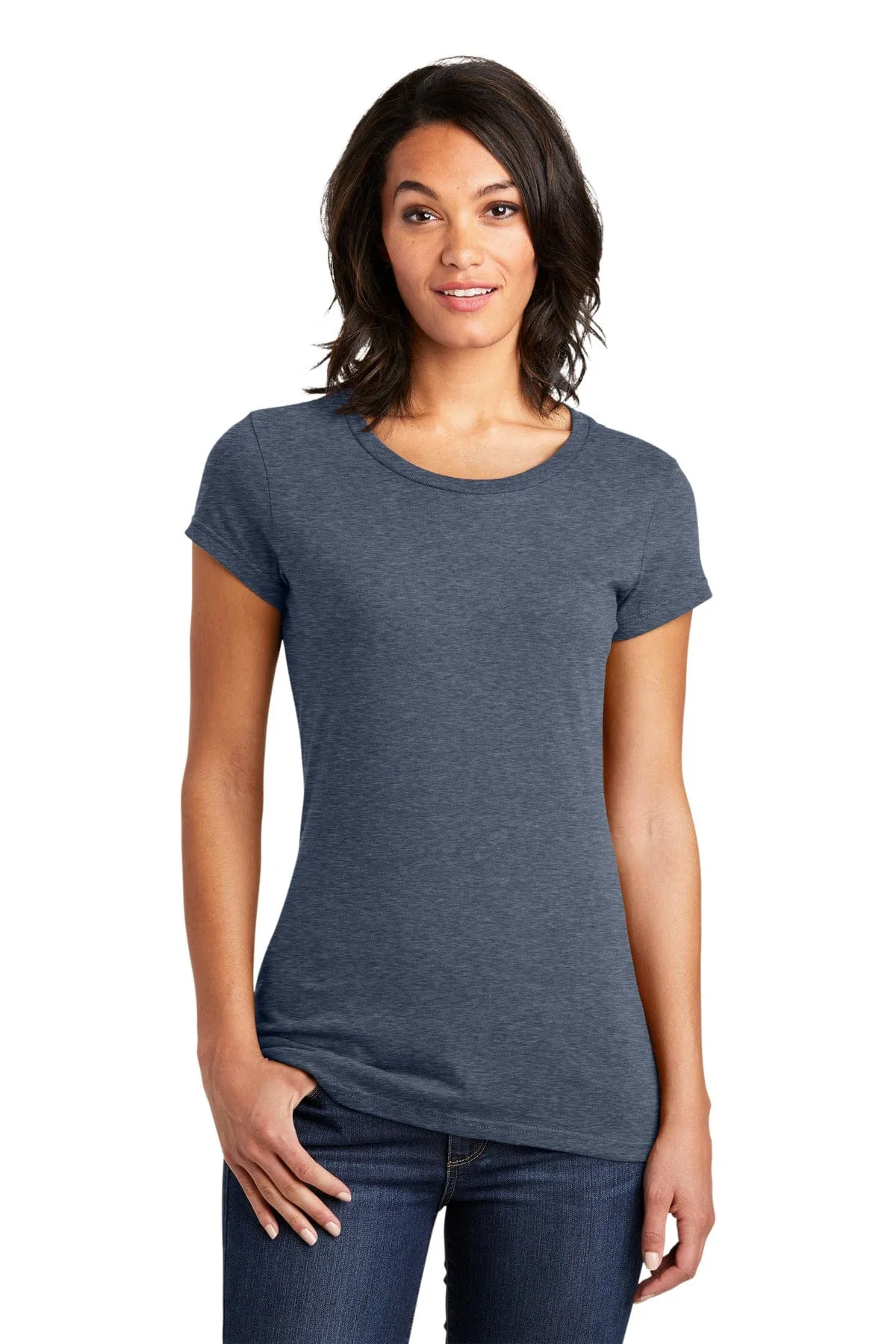 District ®  Women's Fitted Very Important Tee ® . DT6001, Basic Colors