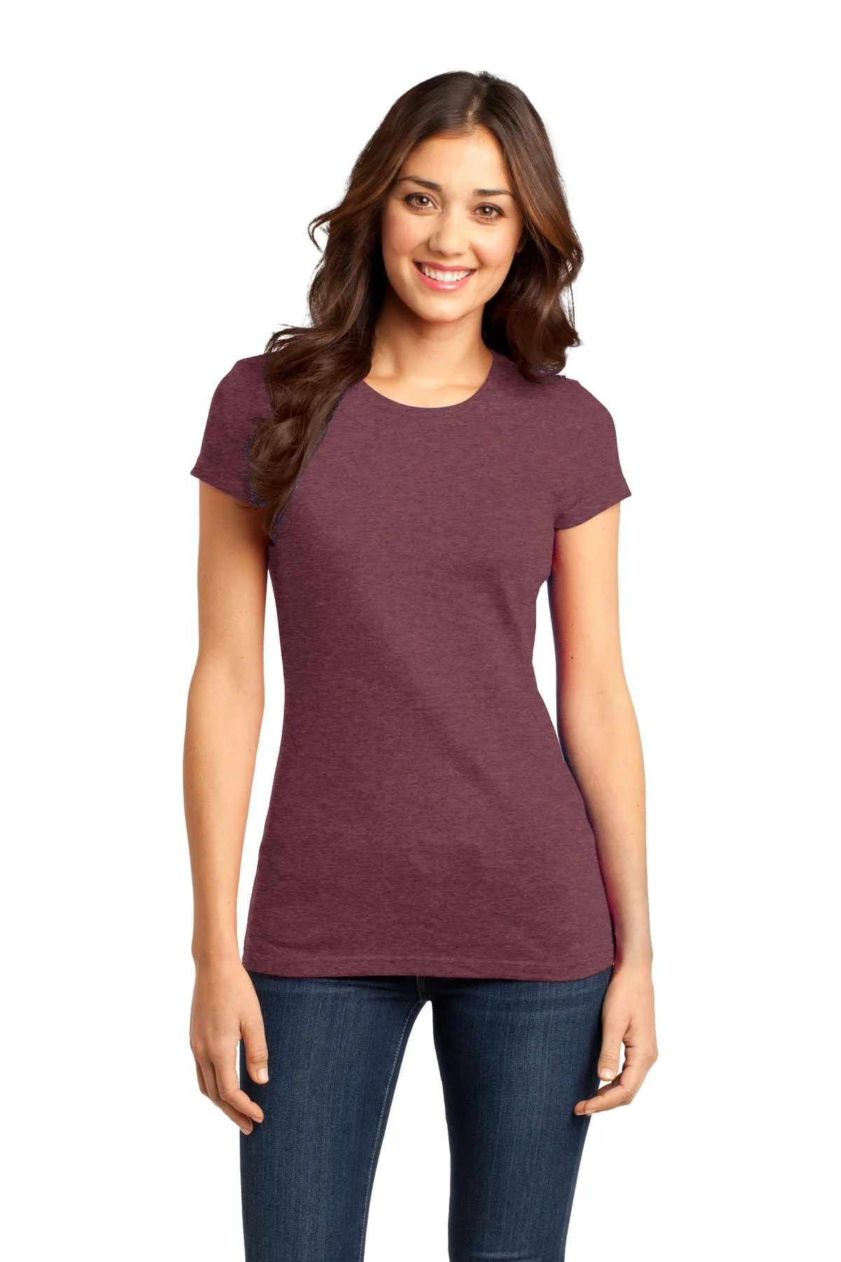District Women's Fitted Very Important Tee DT6001, Extended Colors 2