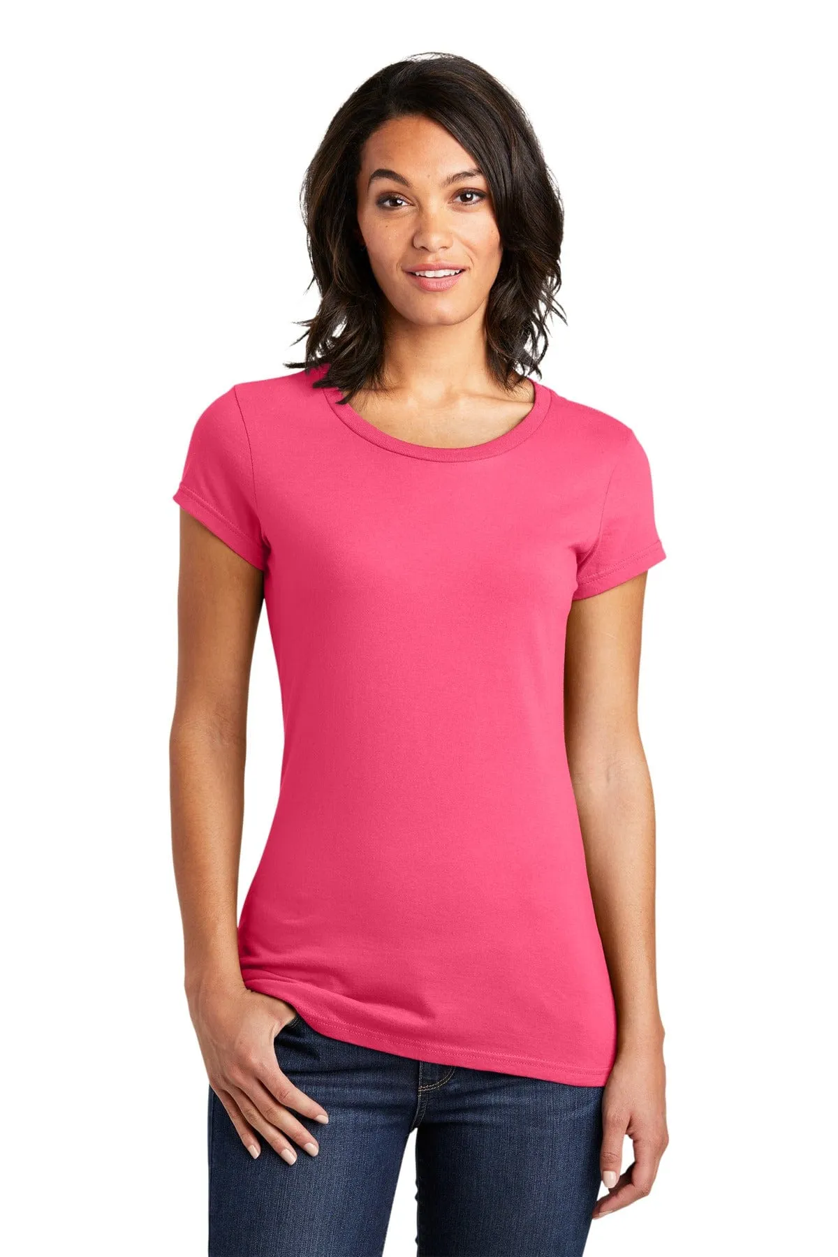 District ®  Women's Fitted Very Important Tee ® . DT6001, Extended Colors 3