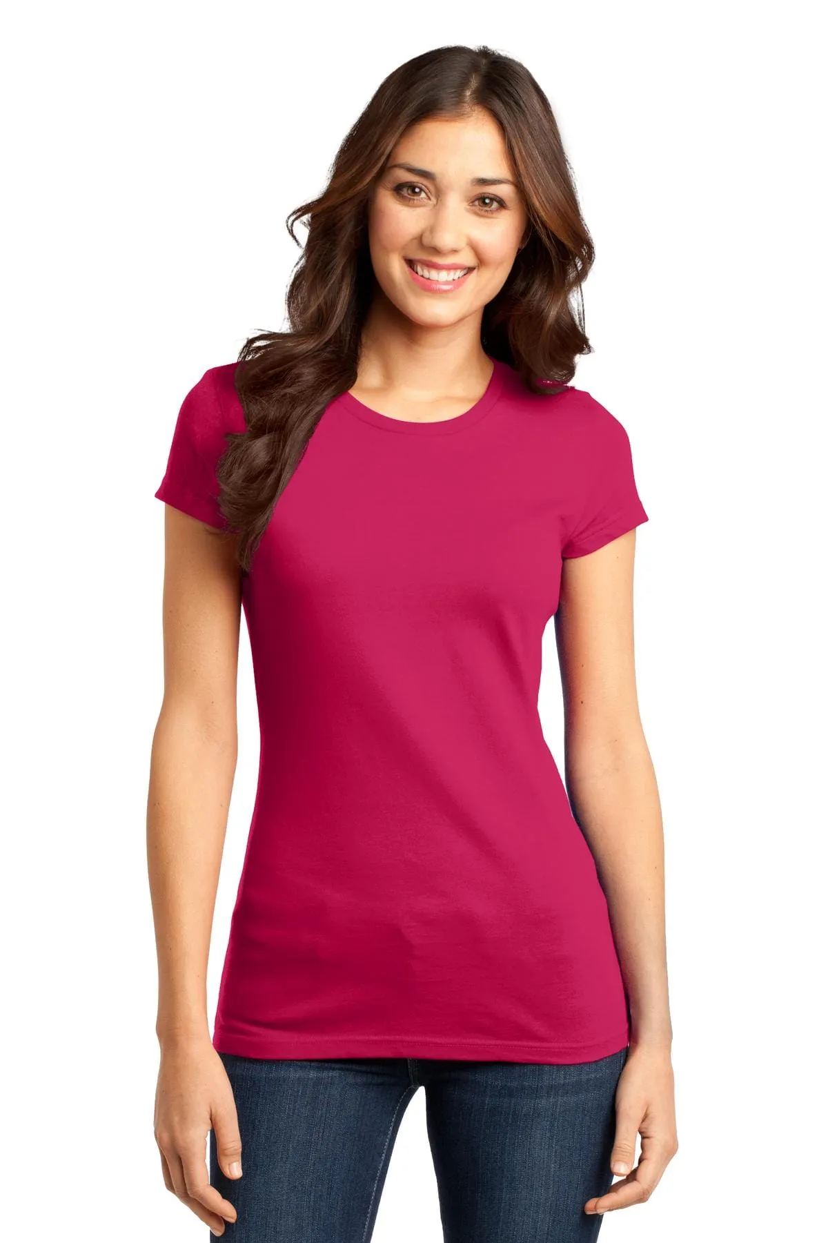 District ®  Women's Fitted Very Important Tee ® . DT6001, Extended Colors