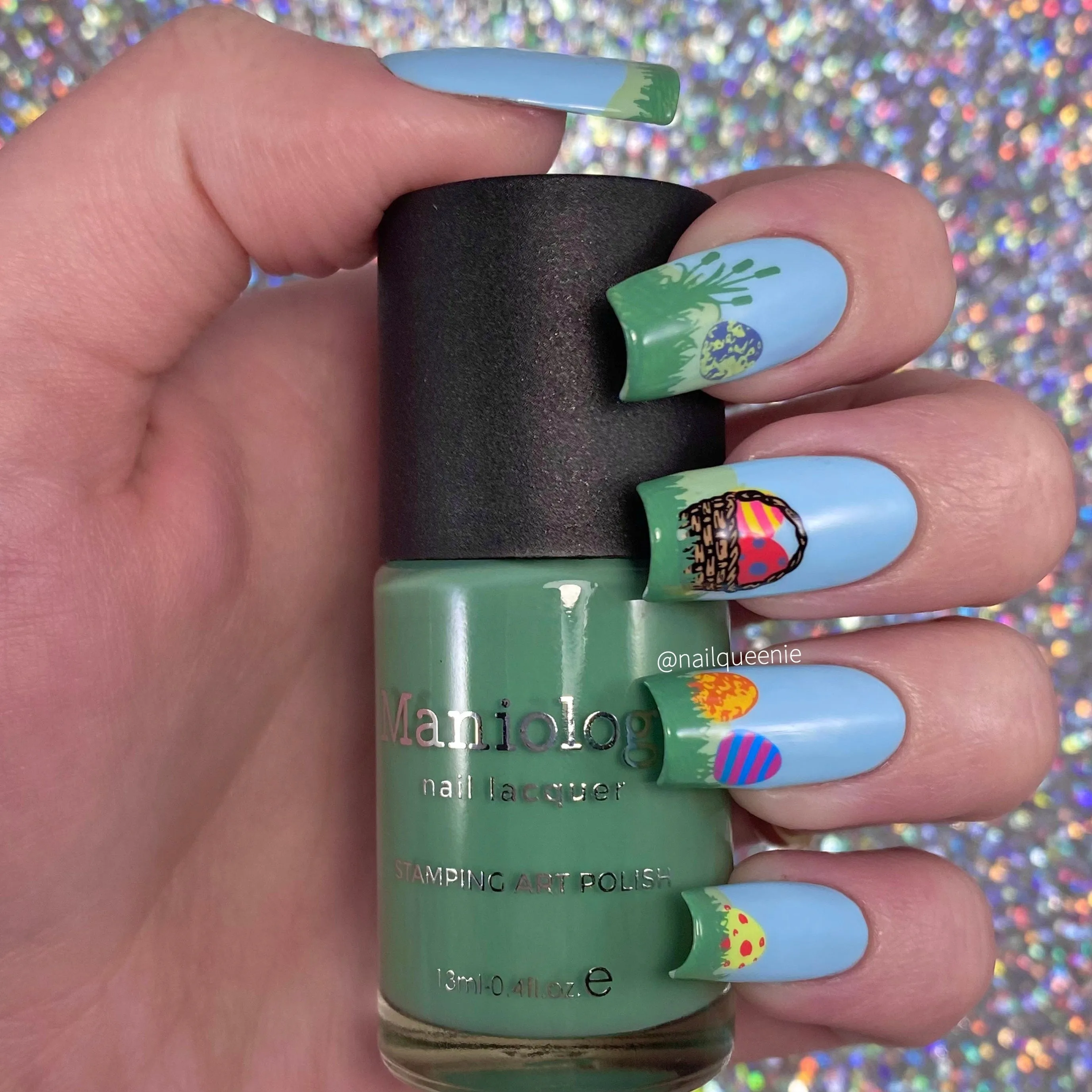 Easter Sunday (M287) - Nail Stamping Plate
