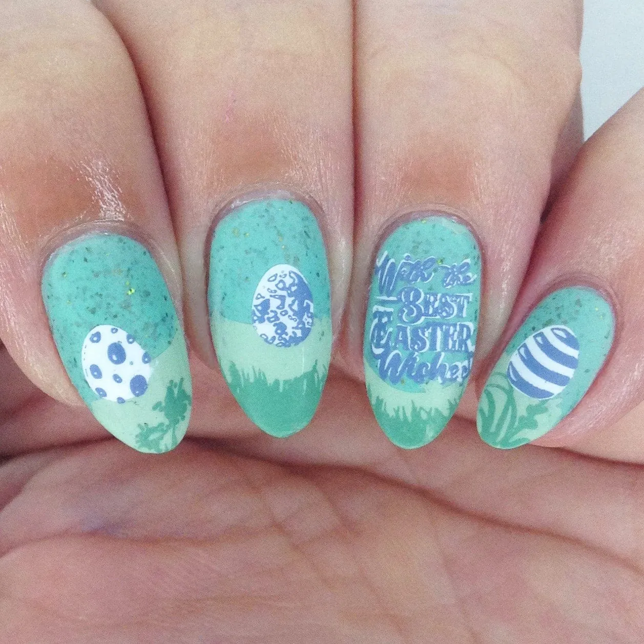 Easter Sunday (M287) - Nail Stamping Plate