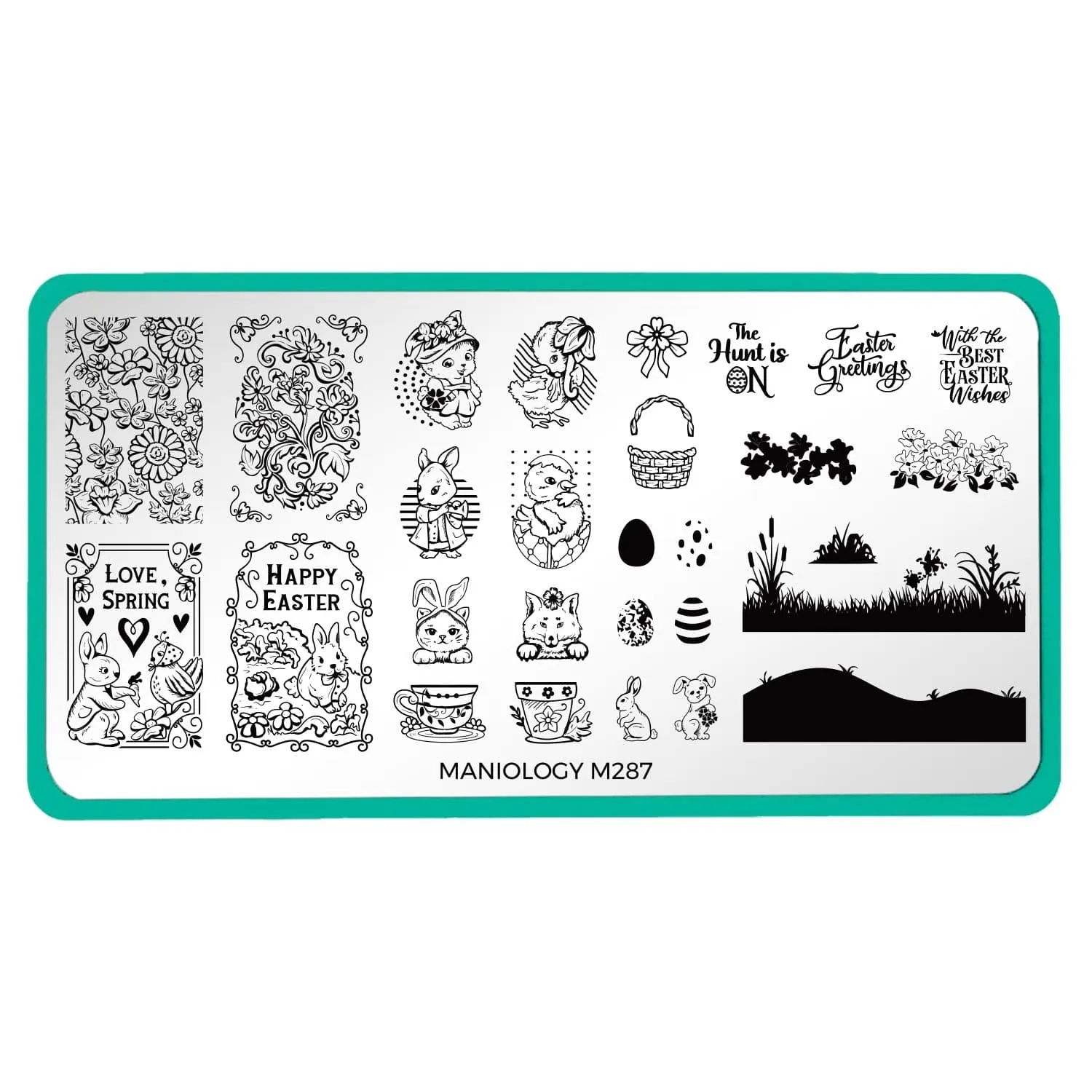 Easter Sunday (M287) - Nail Stamping Plate
