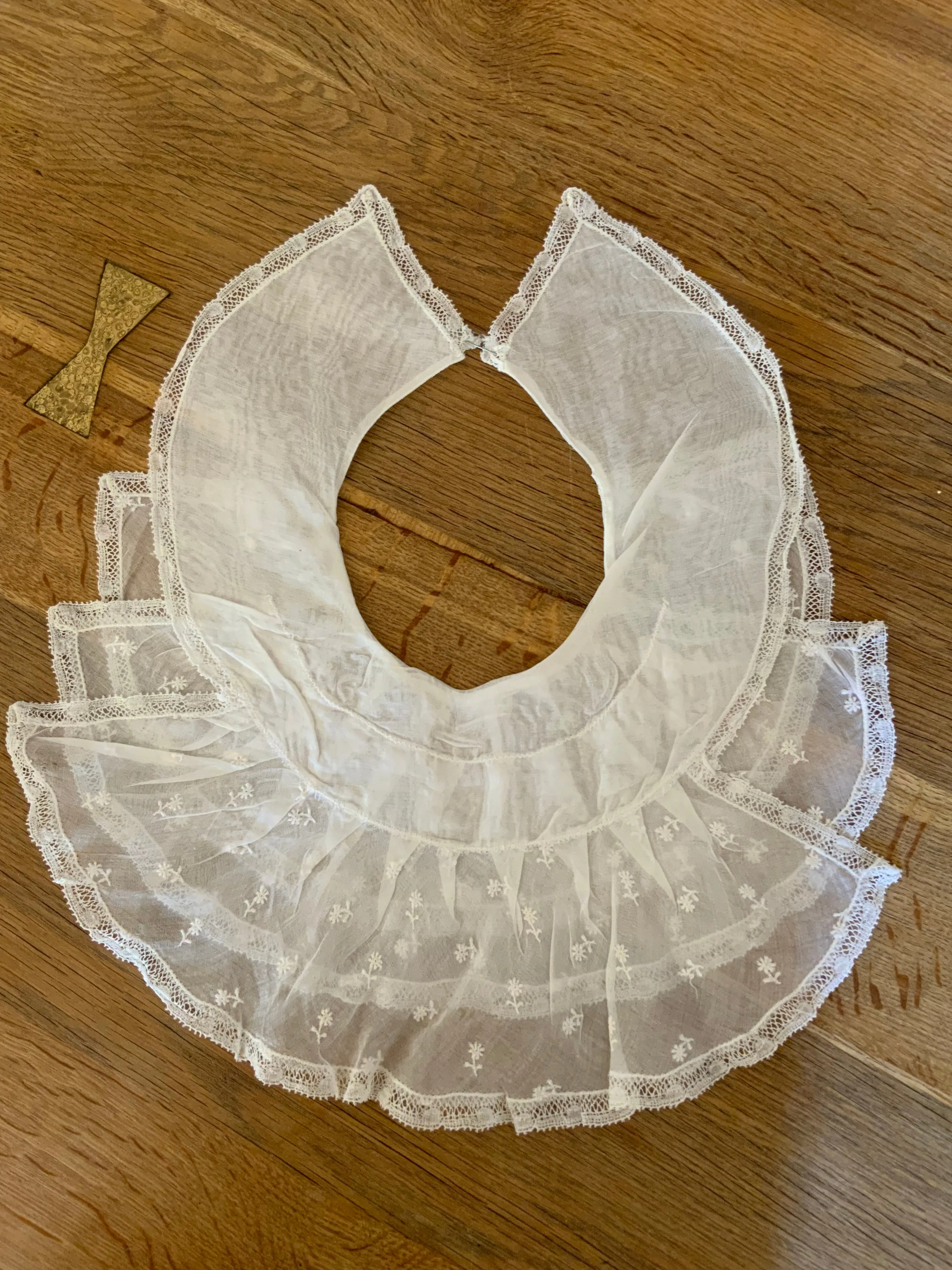 Edwardian Cotton Collar - 1910