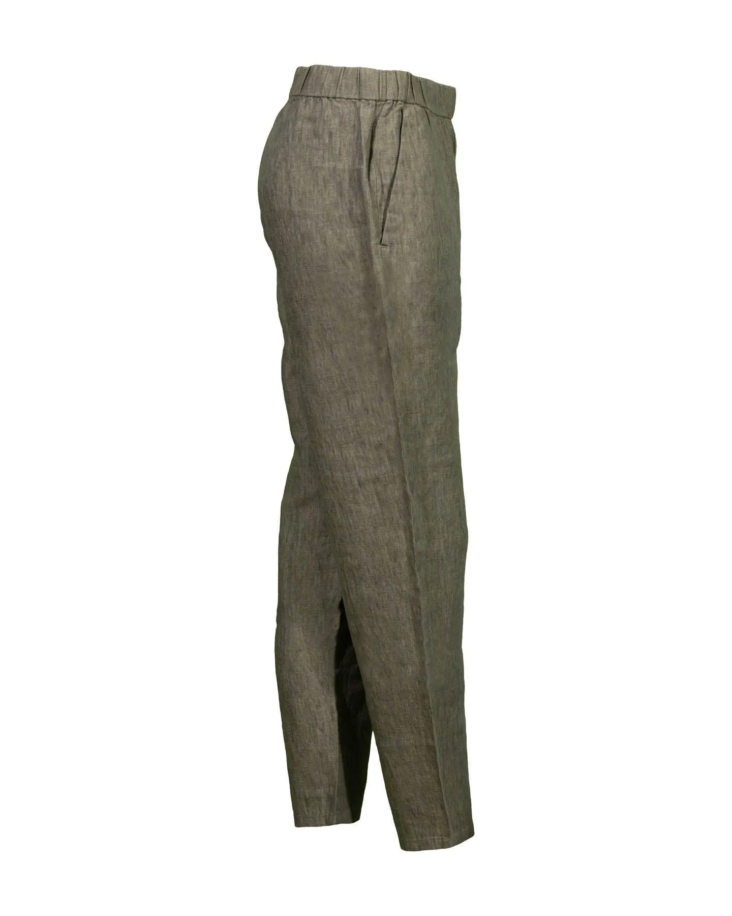Eileen Fisher Linen Delave Tapered Ankle Pant