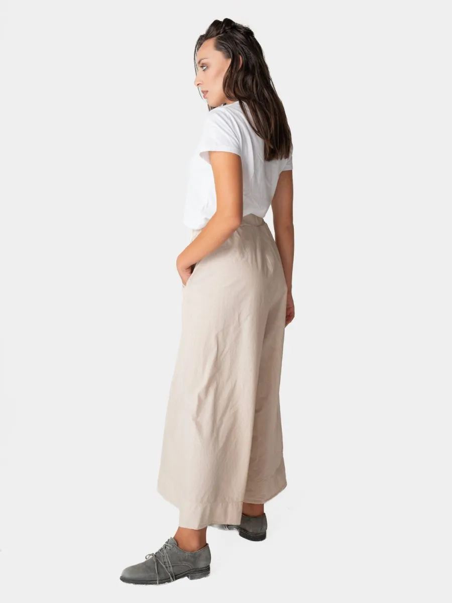 Elastic Waist Organic Cotton Gauchos