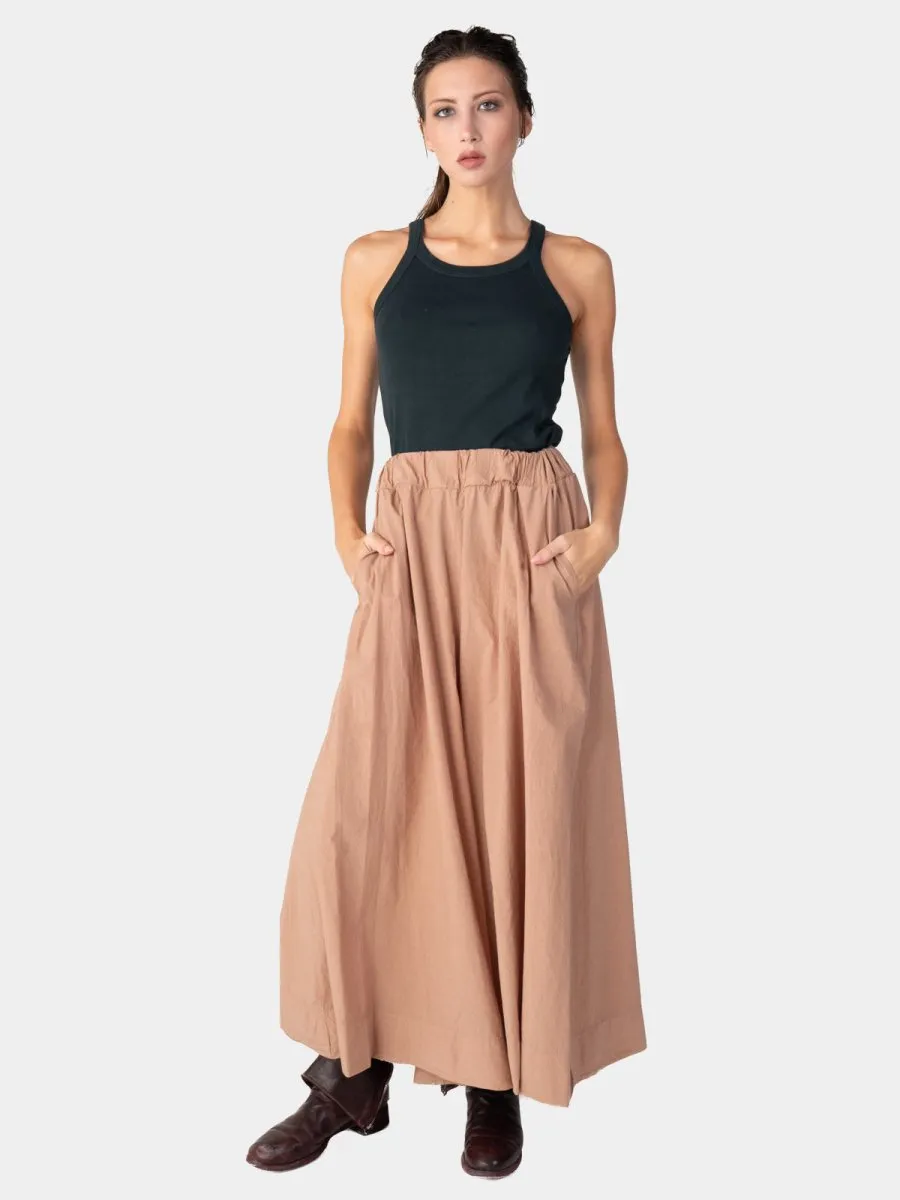 Elastic Waist Organic Cotton Gauchos