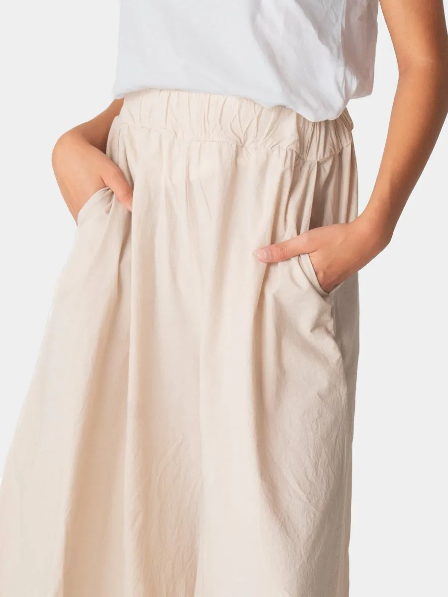 Elastic Waist Organic Cotton Gauchos