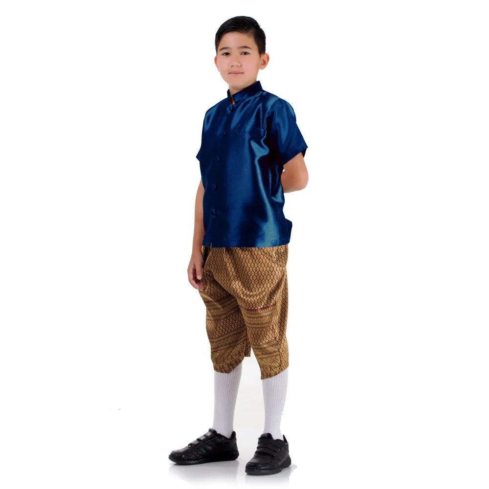 Elegant Chut Thai Boys Outfit
