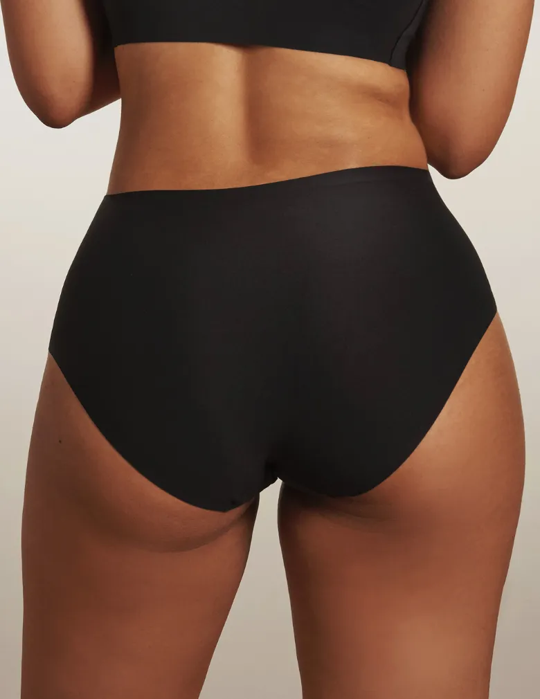 Evelyn & Bobbie High-Waisted Retro Bikini EB1704 Black