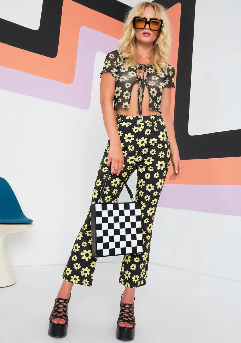 Everybody's Talkin' Printed Pants