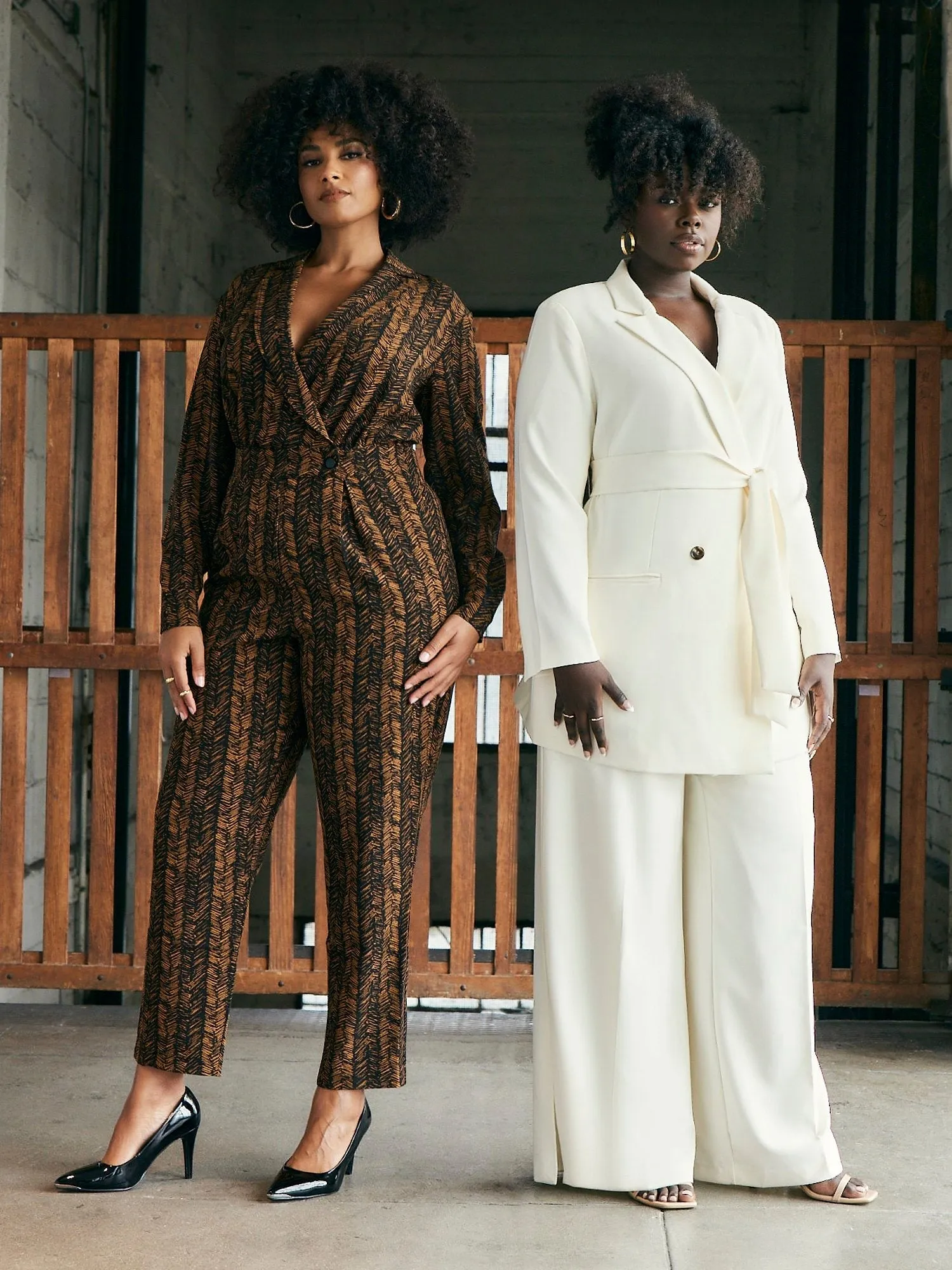 Fashion To Figure - Gladys High-Waisted Wide Leg Pants